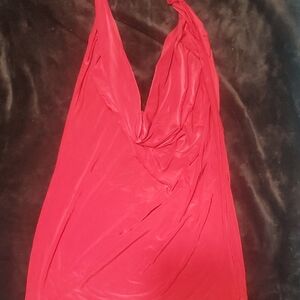 Roma Red Backless Dress